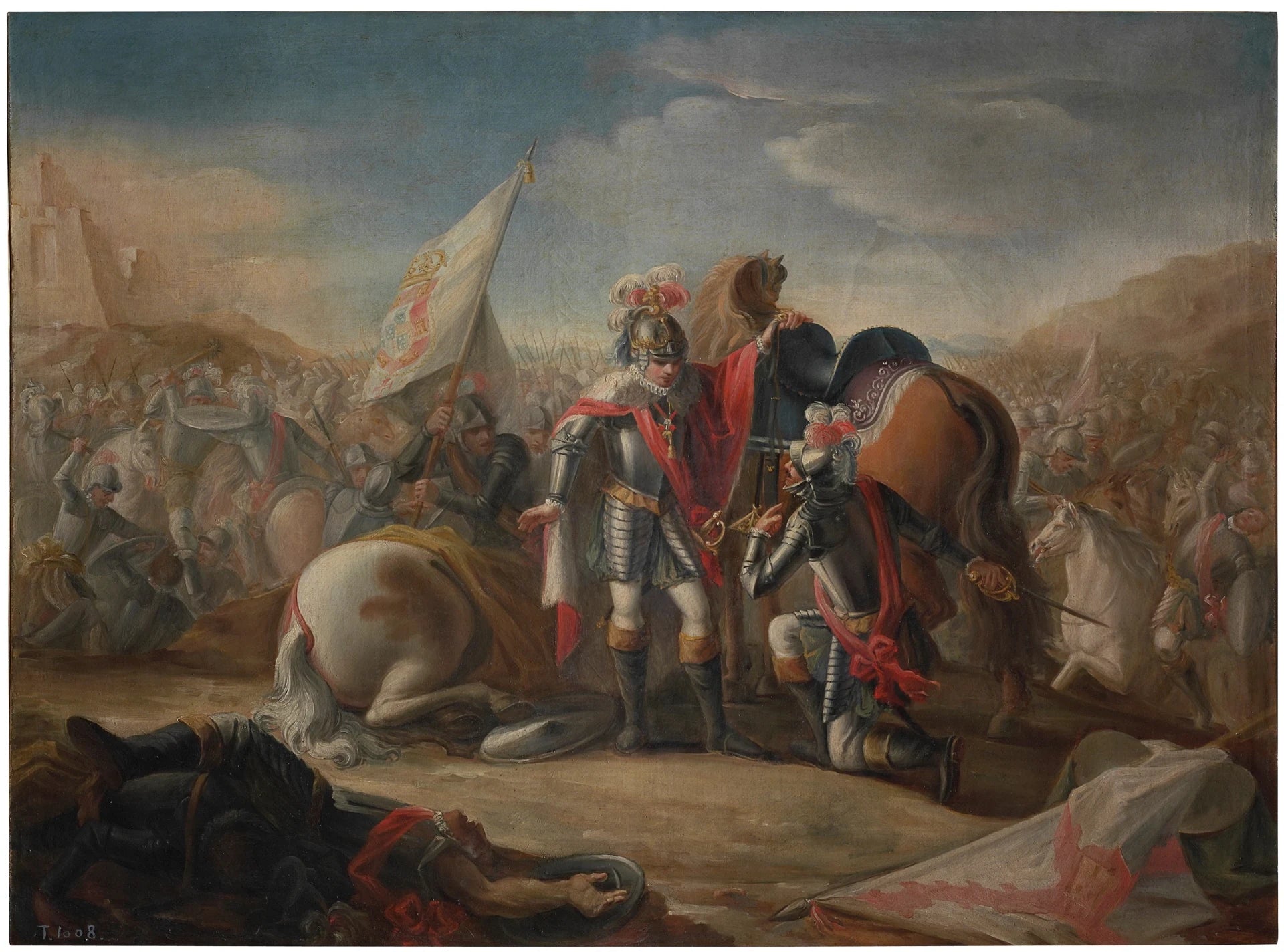 La bataille d'Aljubarrota - Mariano Salvador Maella