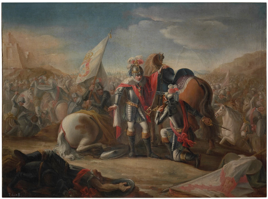 La bataille d'Aljubarrota - Mariano Salvador Maella
