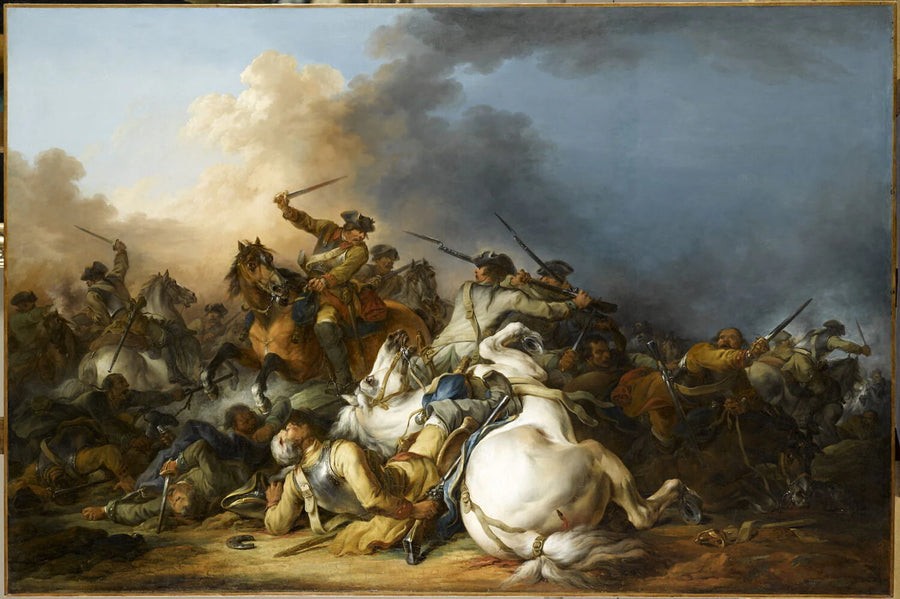 Une Bataille - François-Joseph Casanova