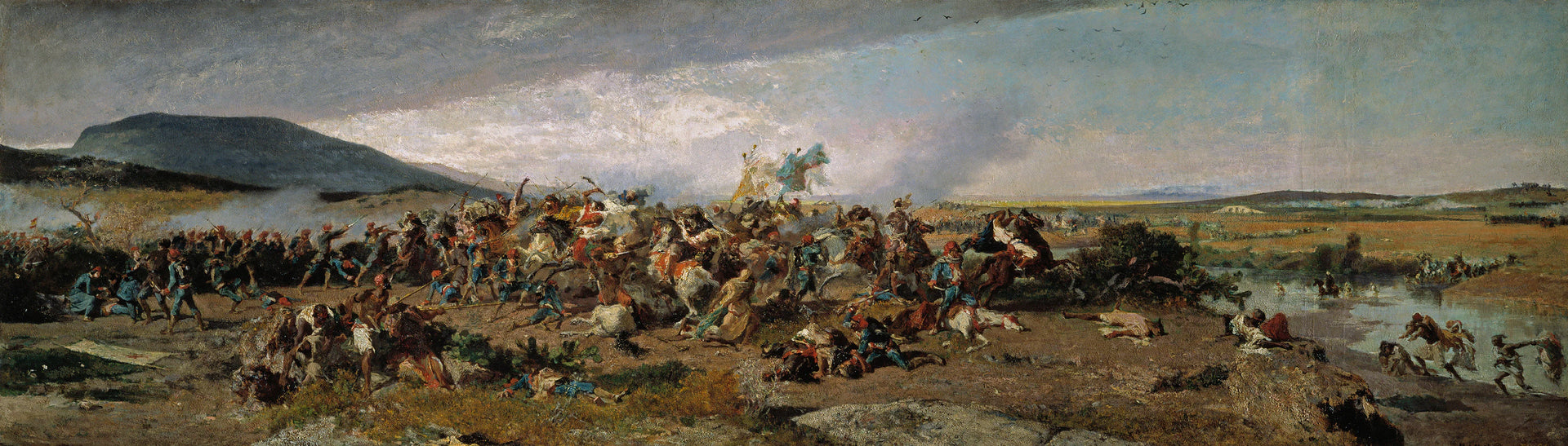 La bataille de Wad-Rass - Marià Fortuny
