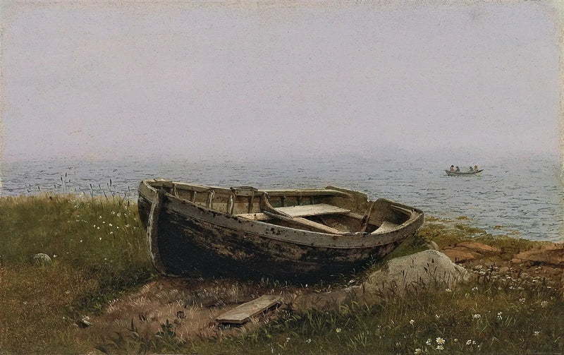 Bateau abandonné - Frederic Edwin Church