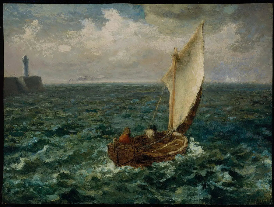 Bateau de pêche - Jean-François Millet