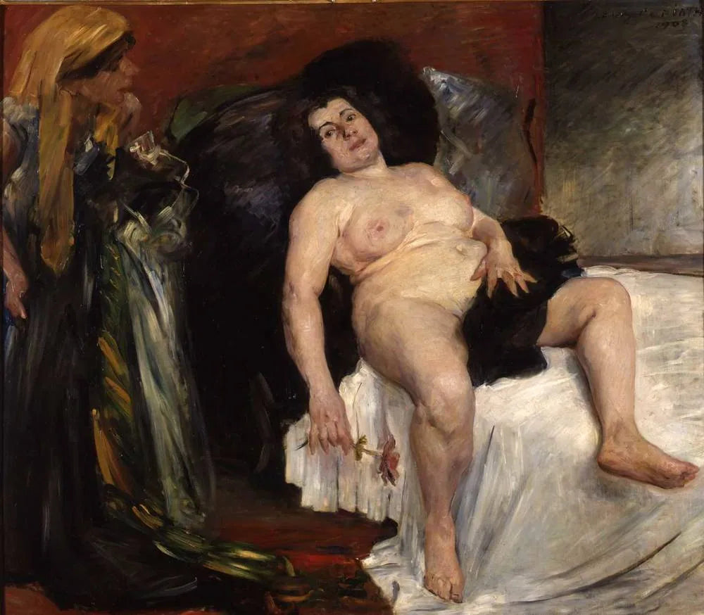 Bathseba - Lovis Corinth image 1 reproduction artisanale de tableau