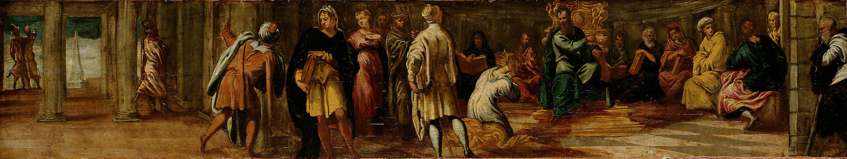Bathseba vor David - Jacopo Tintoretto image 1 tableau peint à l’huile sur toile