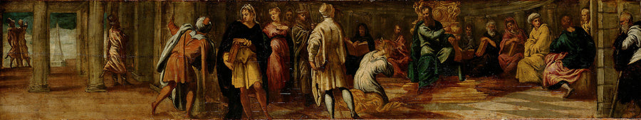 Bathseba vor David - Jacopo Tintoretto