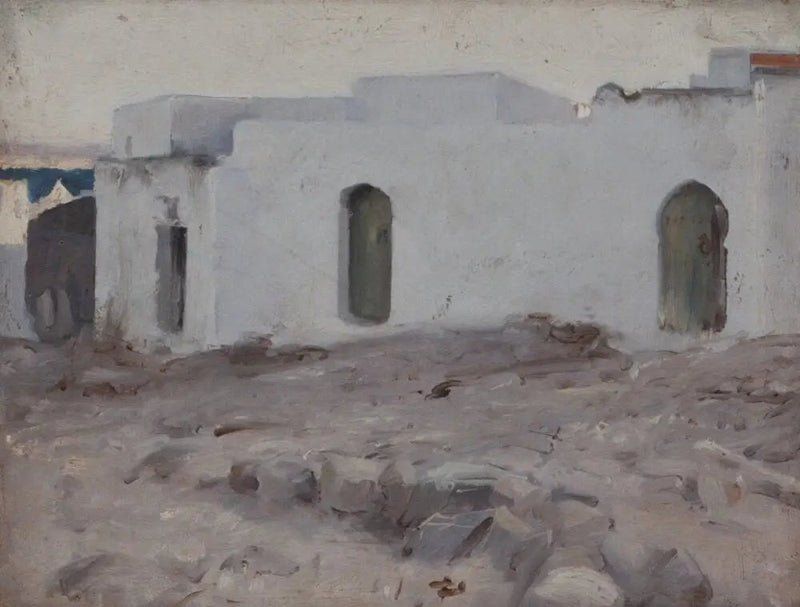 Bâtiments mauresques par temps nuageux - John Singer Sargent