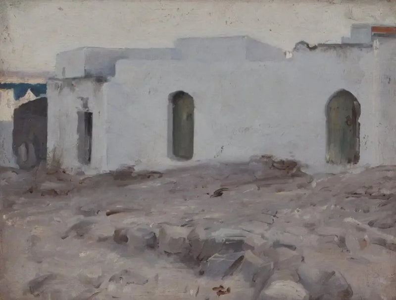 Bâtiments mauresques par temps nuageux - John Singer Sargent