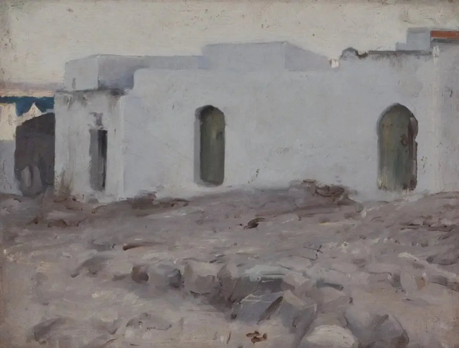 Bâtiments mauresques par temps nuageux - John Singer Sargent
