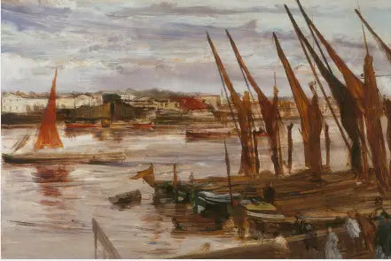 Battersea Reach - James Abbott McNeill Whistler image 1 reproduction réalisée par Alpha Reproduction