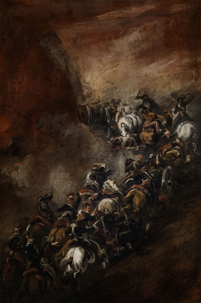 Charge à Somosierra - Piotr Michałowski