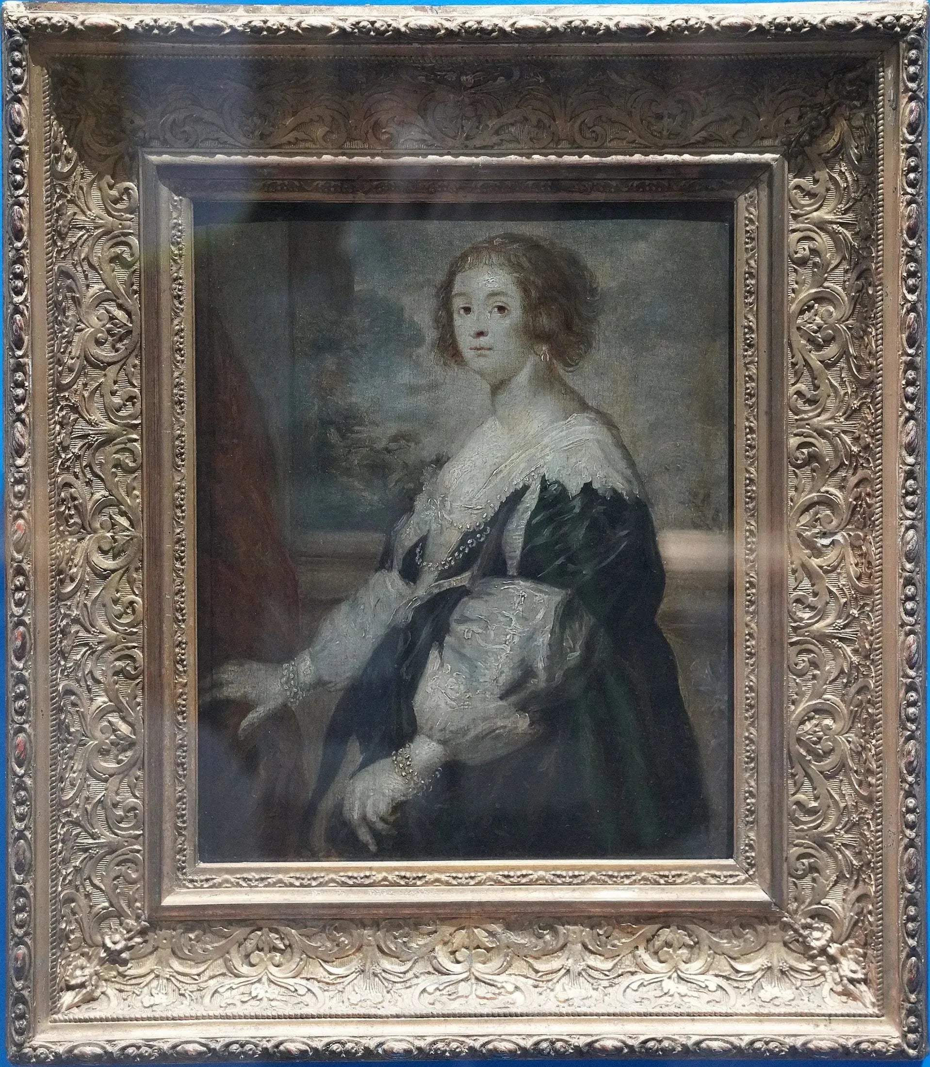 Béatrice de Cusance ? - Antoine van Dyck image 1 tableau peint à l’huile sur toile