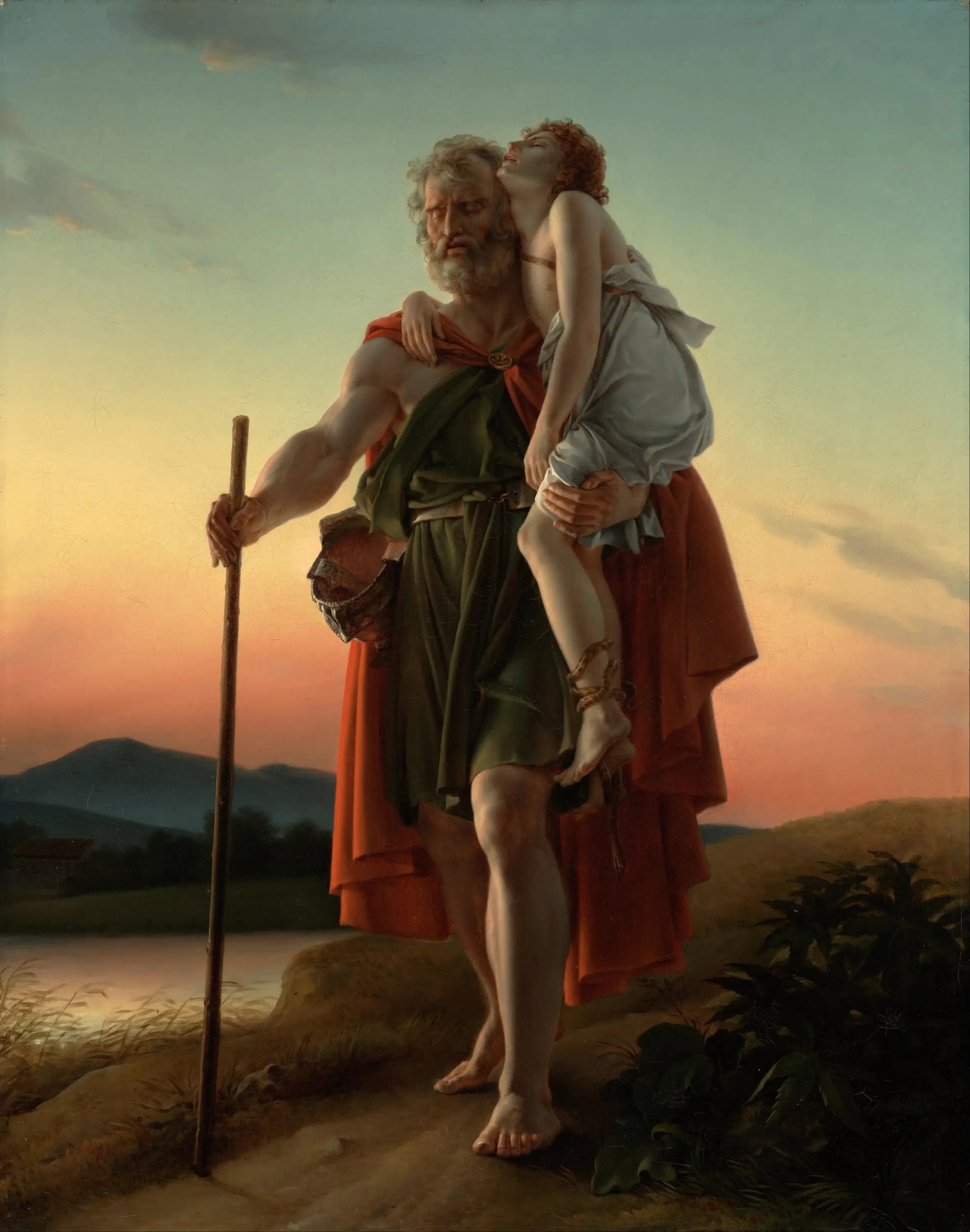 Bélisaire - François Gérard image 1 reproduction d’œuvre d’art à l’huile