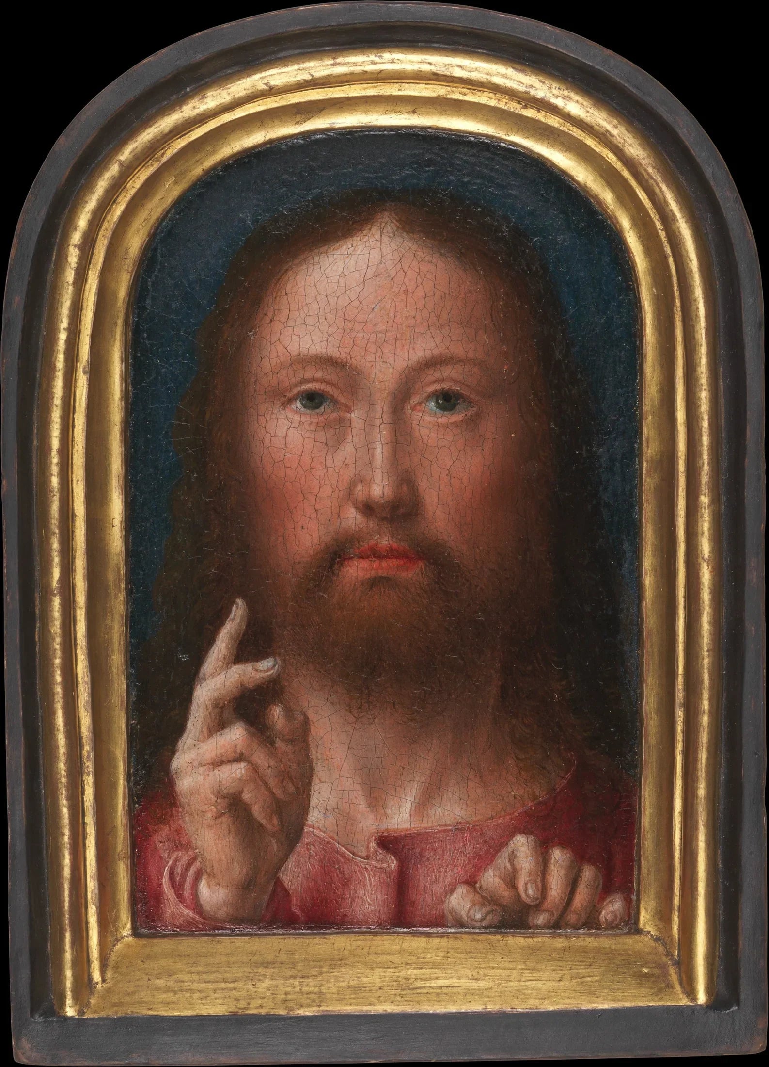 Bénédiction du Christ - Gérard David image 1 reproduction d’œuvre d’art à l’huile