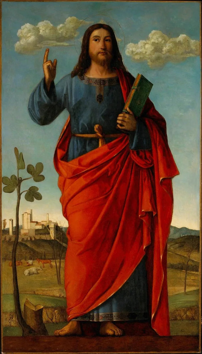 Bénédiction du Christ - Giovanni Bellini image 1 reproduction réalisée par Alpha Reproduction