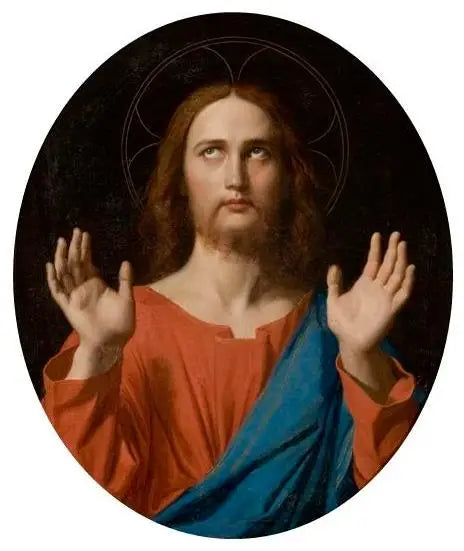 Bénédiction du Christ - Jean-Auguste-Dominique Ingres image 1 copie de tableau peinte à la main