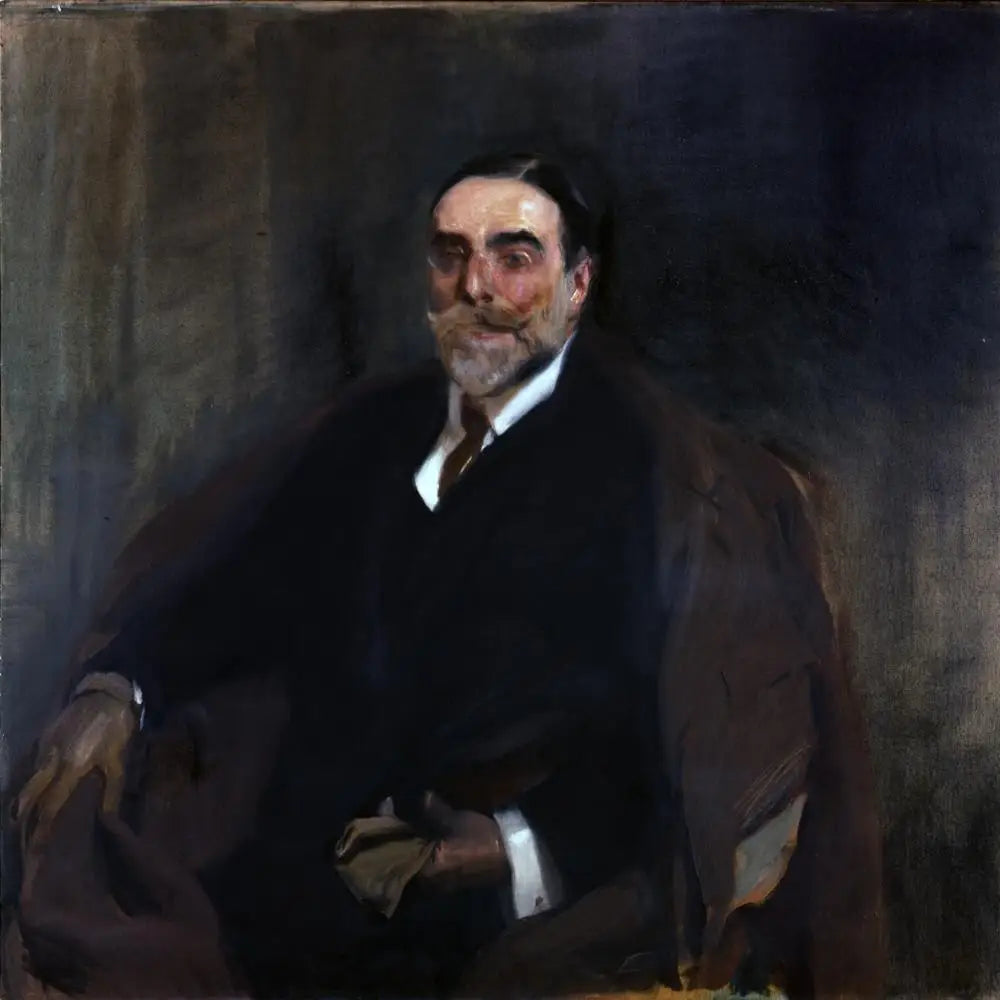 Benigno de la Vega Inclán et Flaquer, Marqués de la Vega Inclán - Joaquín Sorolla image 1 tableau peint à l’huile sur toile