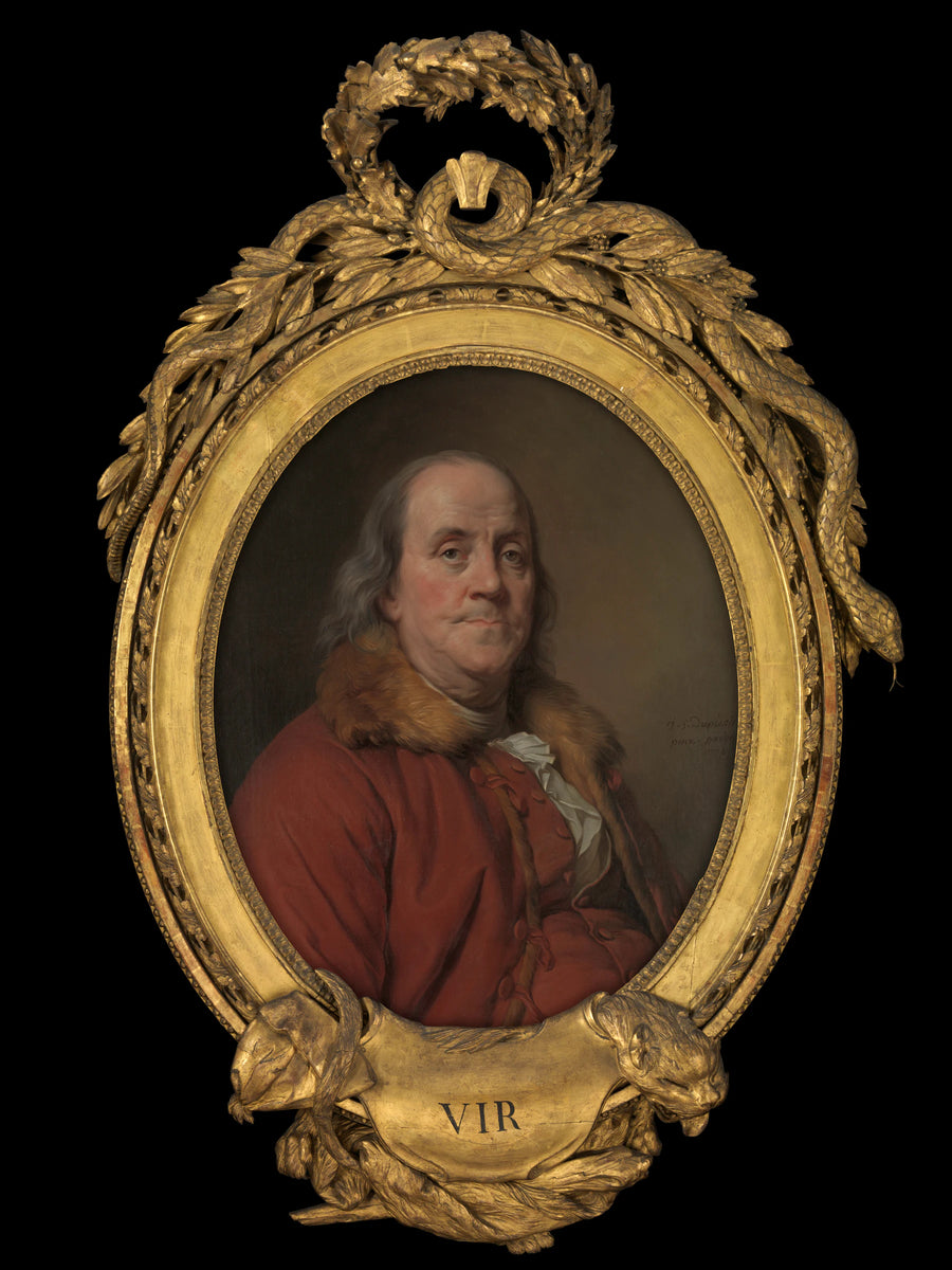 Benjamin Franklin (1706-1790) - Joseph Siffred Duplessis