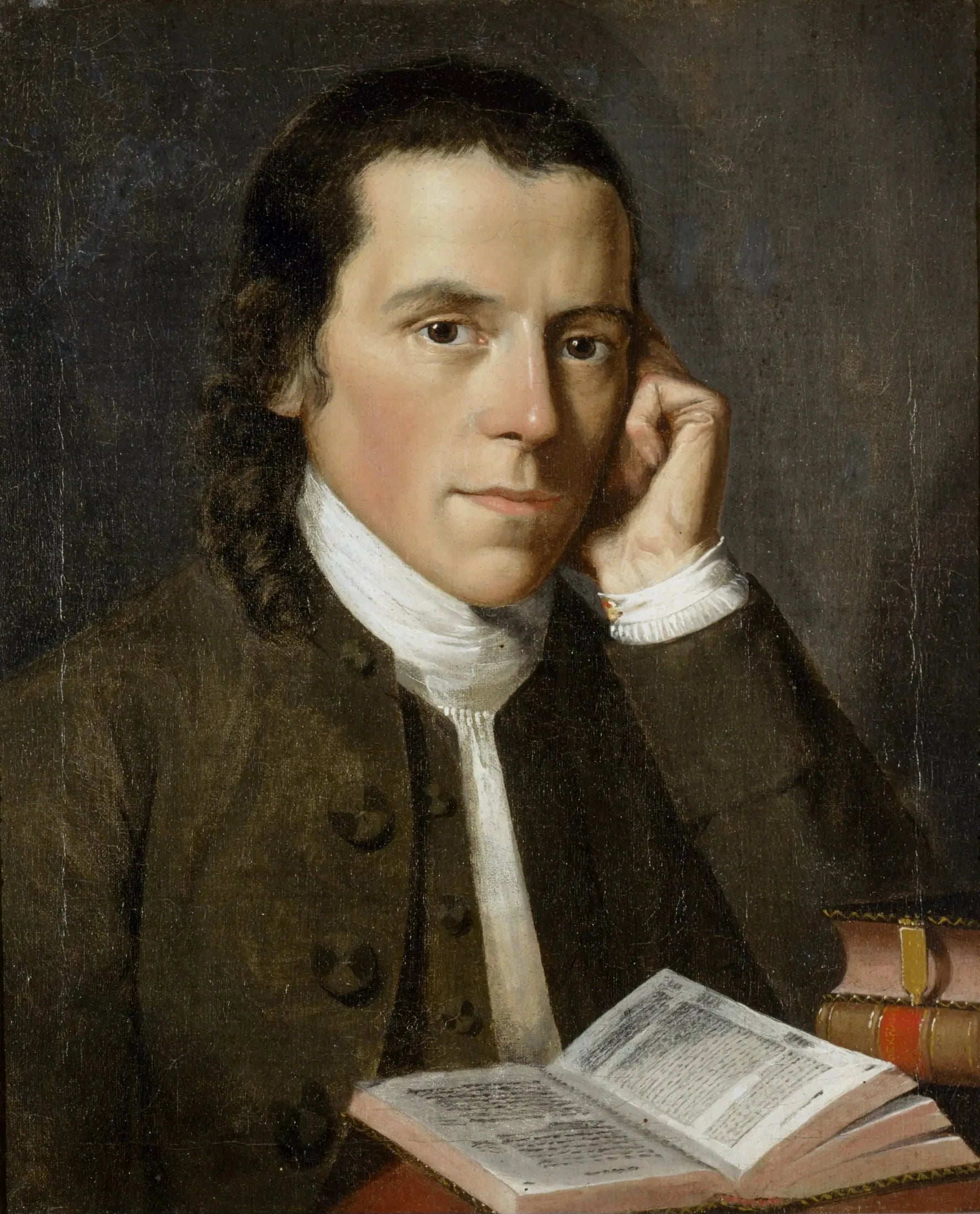 Benjamin Waterhouse - Gilbert Stuart image 1 copie peinte à la main à l’huile