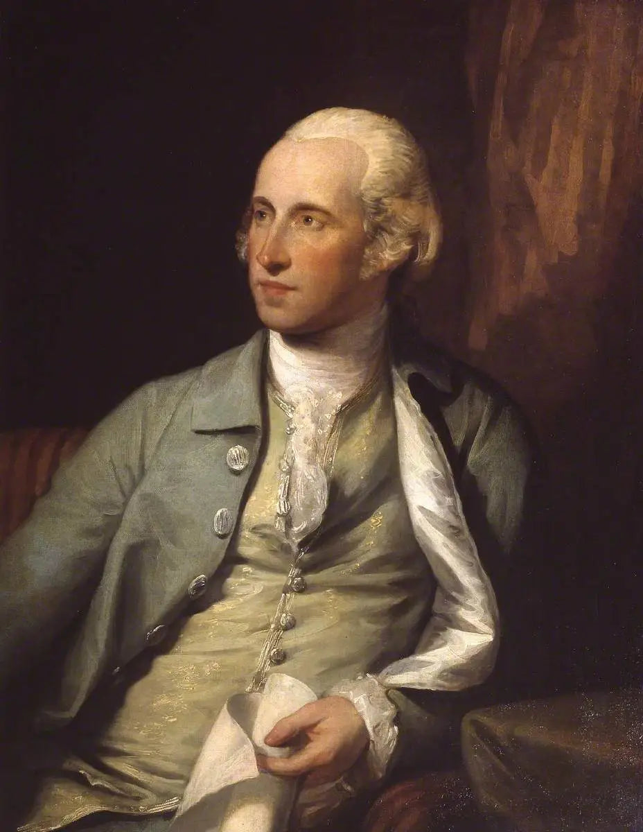 Benjamin West, P.R.A. - Gilbert Stuart image 1 tableau peint à l’huile sur toile