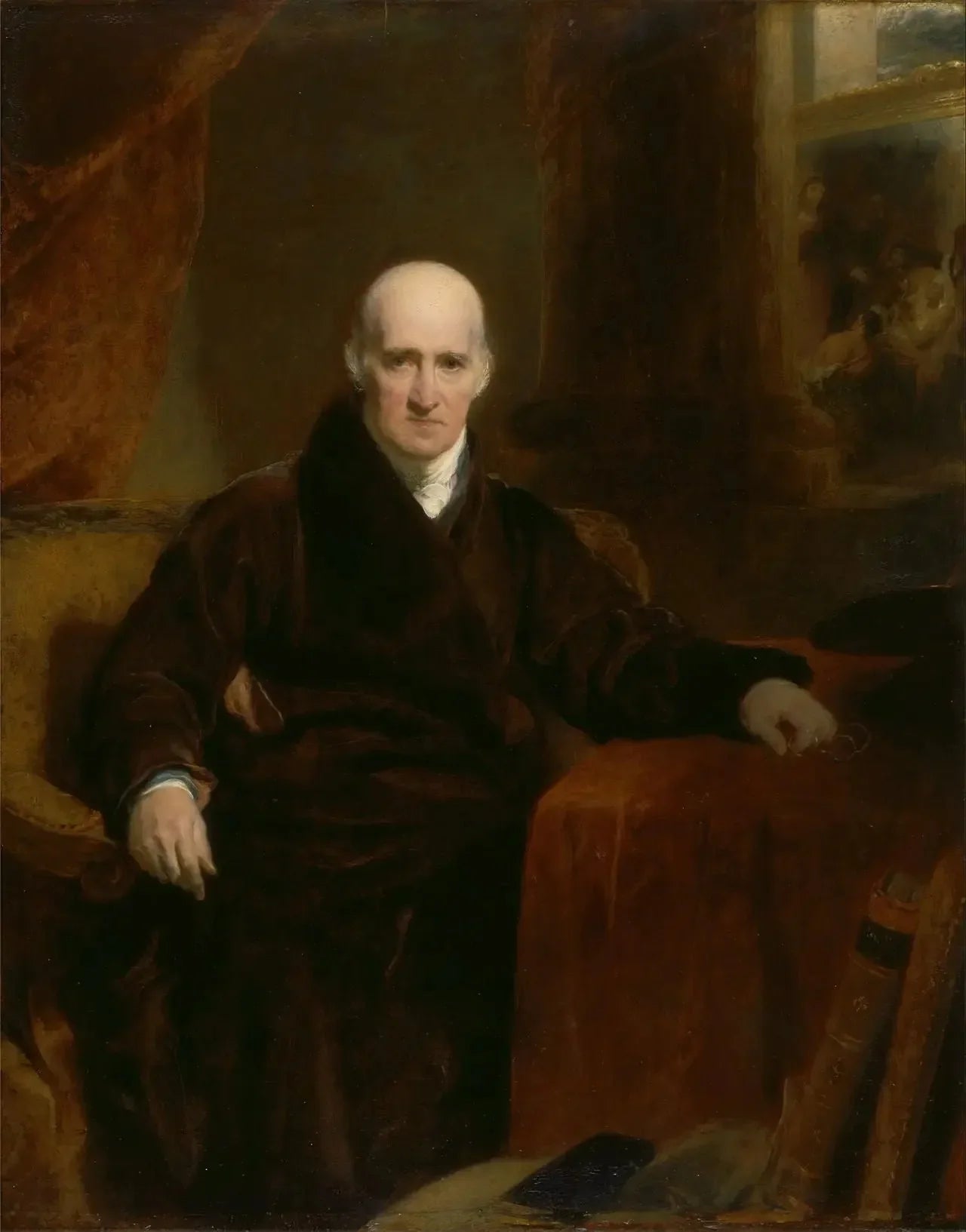 Benjamin West, P.R.A. - Thomas Lawrence image 1 copie peinte à la main à l’huile