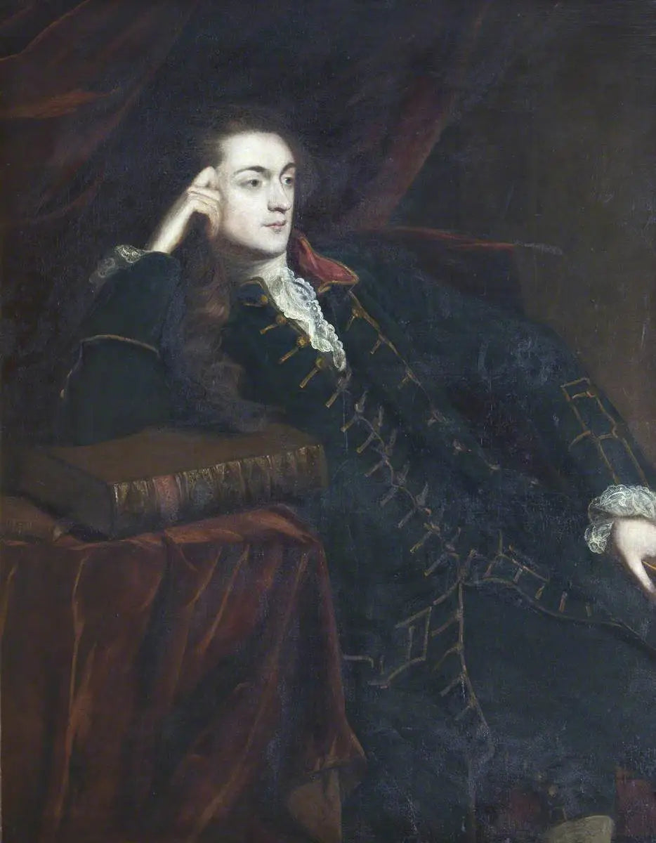Bennet Langton (1737-1801) - Joshua Reynolds image 1 reproduction de peinture à l’huile