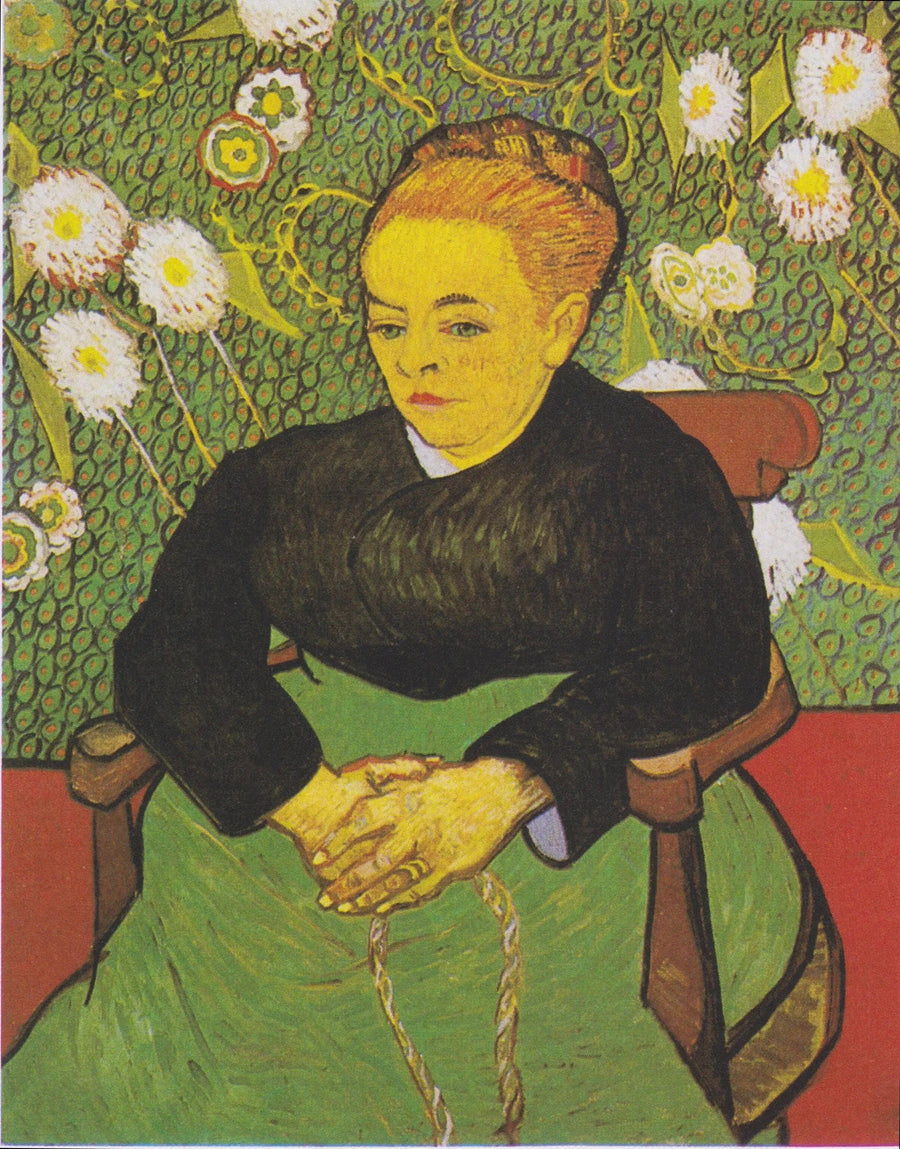 Berceuse : Madame Augustine Roulin berçant un berceau (La Berceuse) - Vincent van Gogh