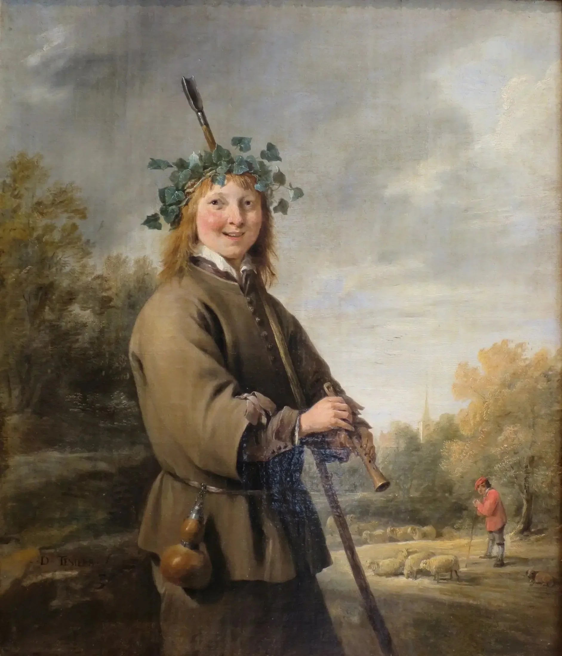Berger - David Teniers le Jeune image 1 copie peinte à la main à l’huile