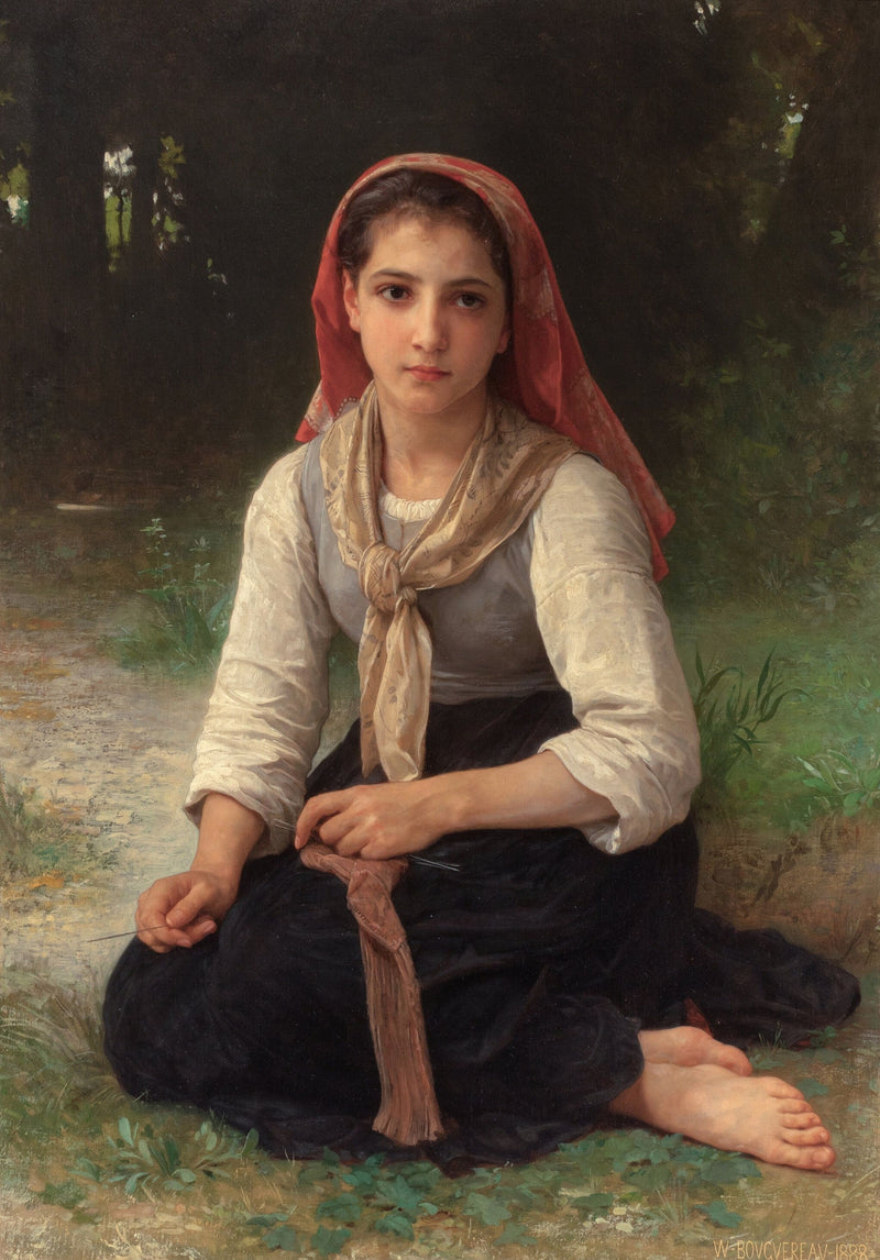 Bergère (1888) - Bouguereau