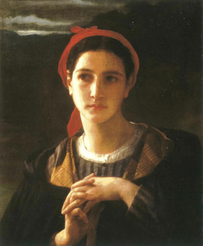 Bergère du Bordelais (1871) - Bouguereau