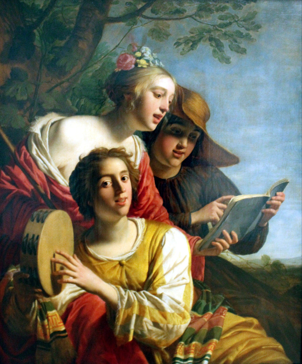 Bergères chantantes - Gerrit van Honthorst - Alpha Reproduction