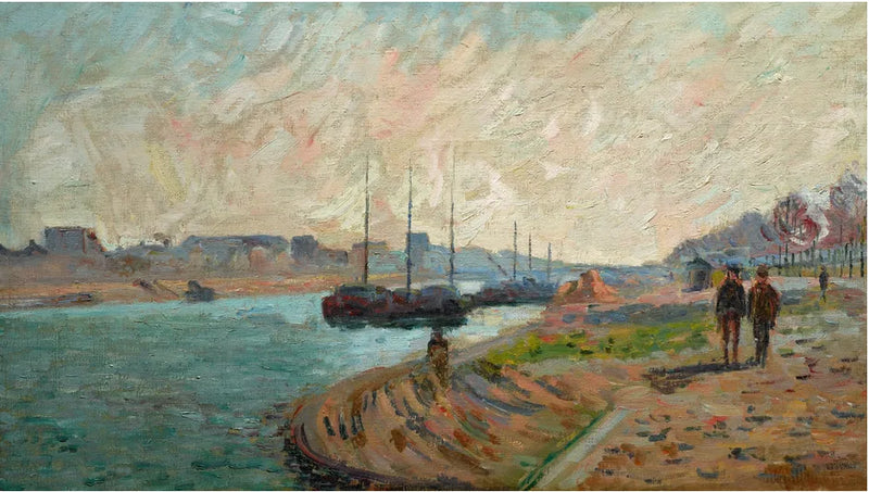 BERGES DE LA SEINE À PARIS - Armand Guillaumin