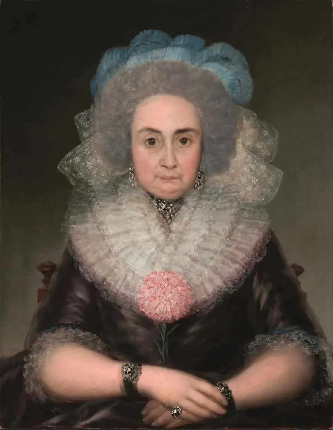 Bernarda Tavira - Francisco de Goya image 1 reproduction artisanale de tableau