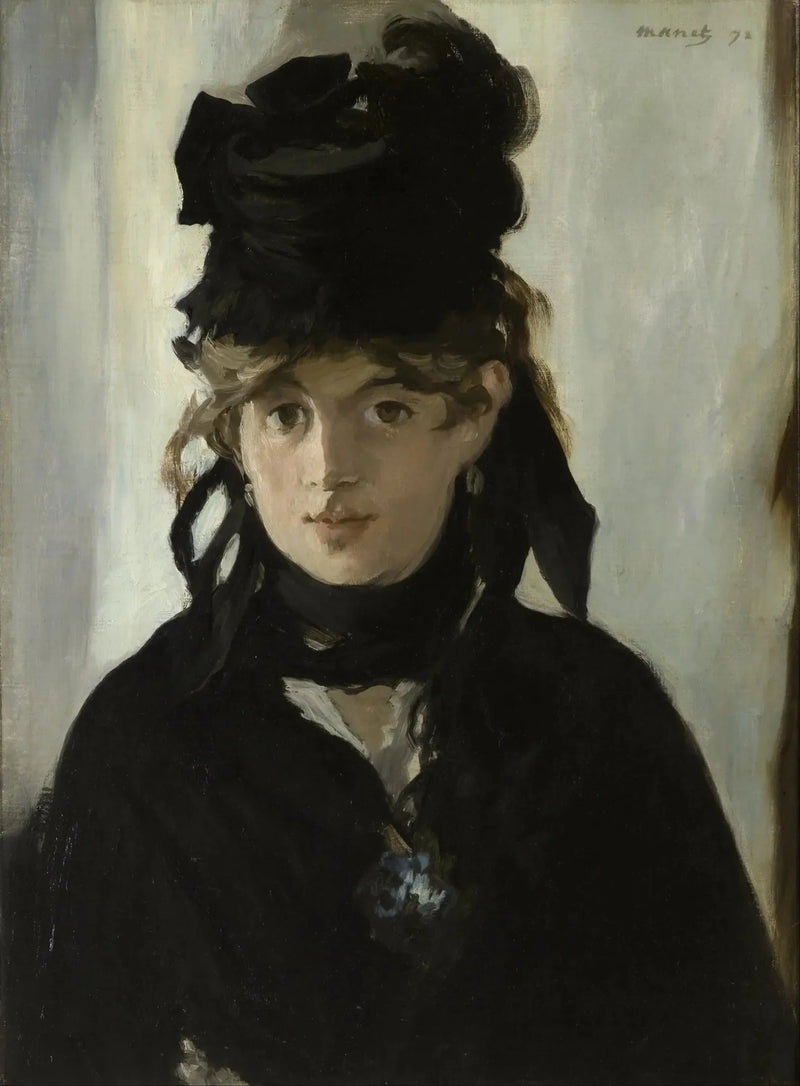 Berthe Morisot au bouquet de violettes - Édouard Manet