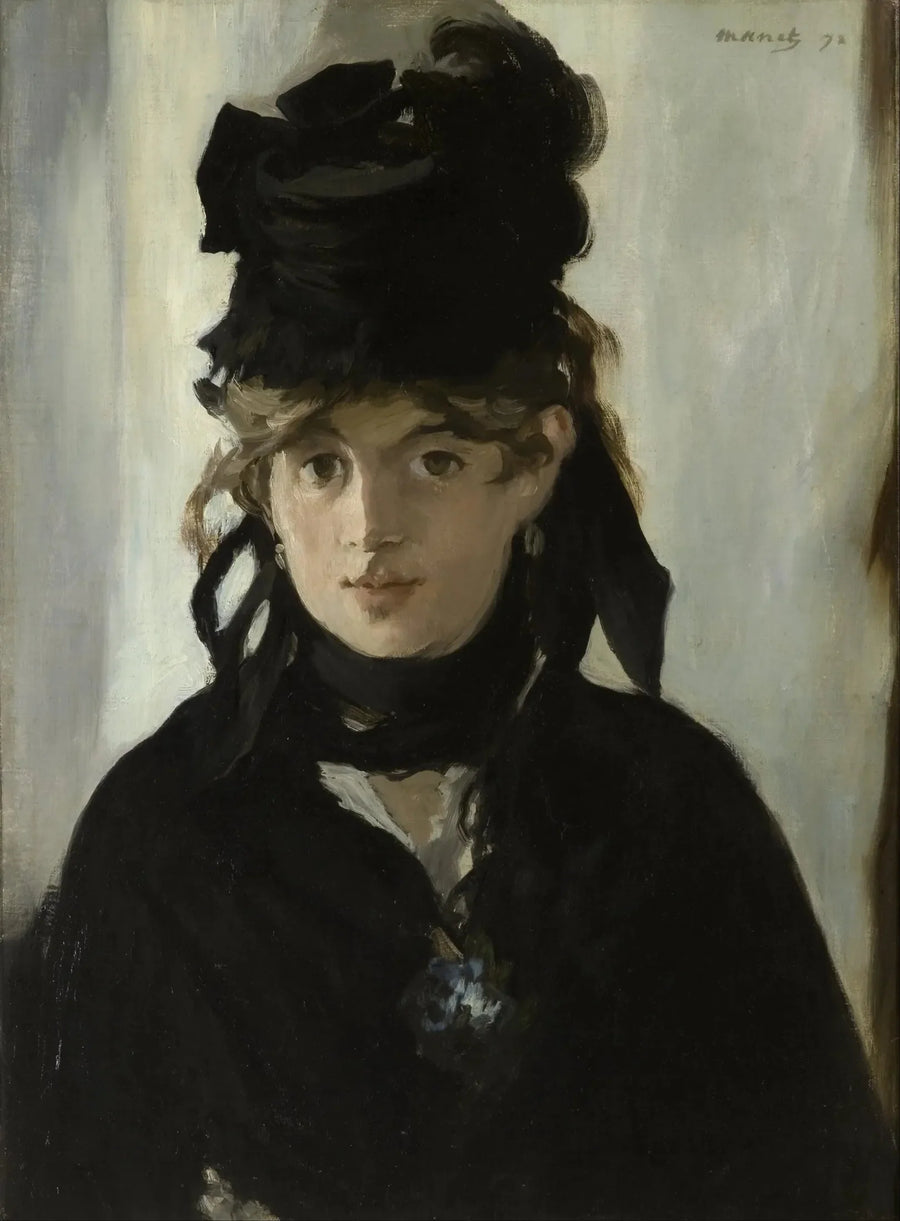 Berthe Morisot au bouquet de violettes - Édouard Manet