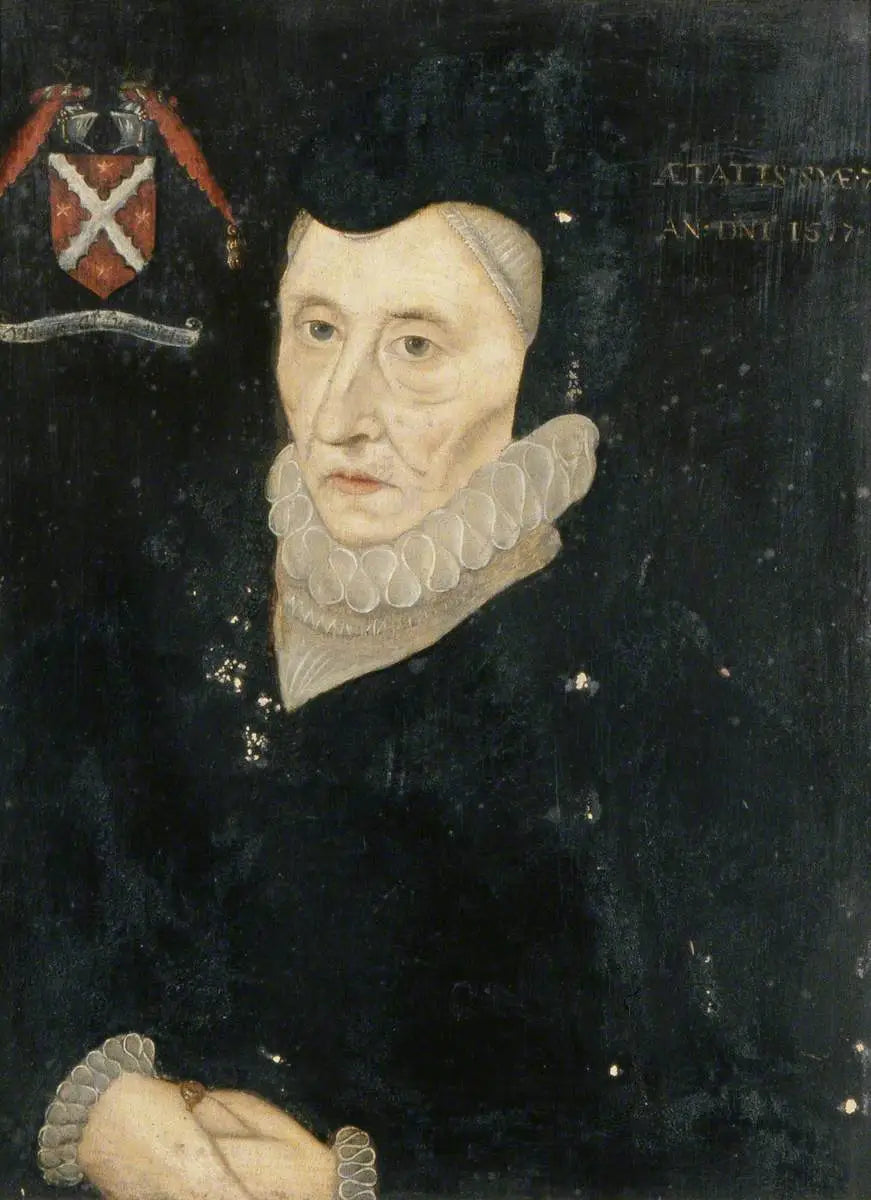 Bess of Hardwicke (1527–1608) - Hans Holbein le Jeune image 1 tableau peint à l’huile sur toile