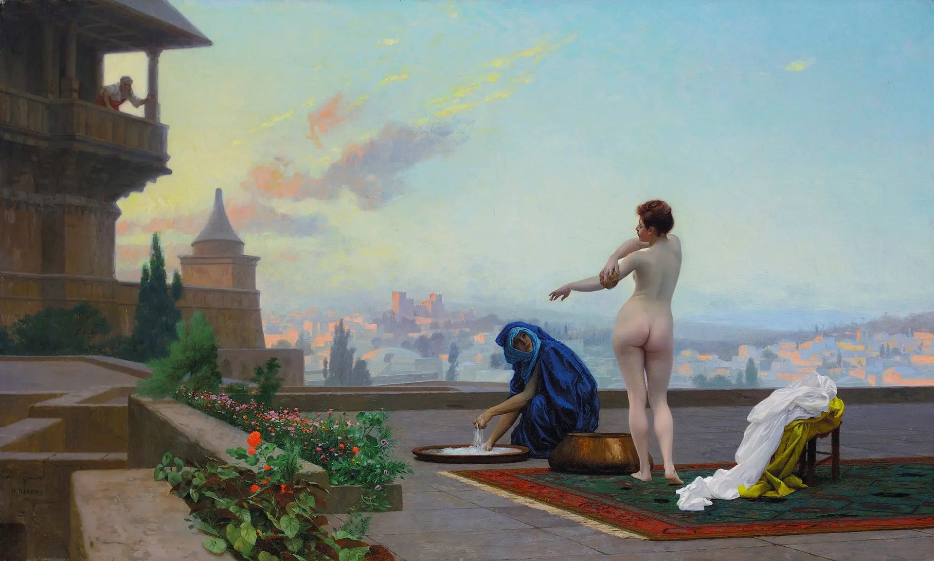 Bethsabée - Jean-Léon Gérôme image 1 copie de tableau peinte à la main