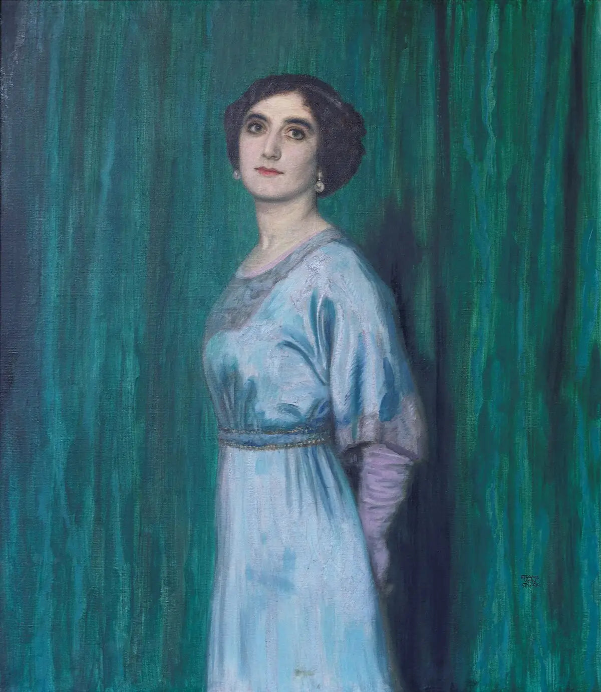Bettina Heinemann - Franz Von Stuck image 1 tableau peint à l’huile sur toile