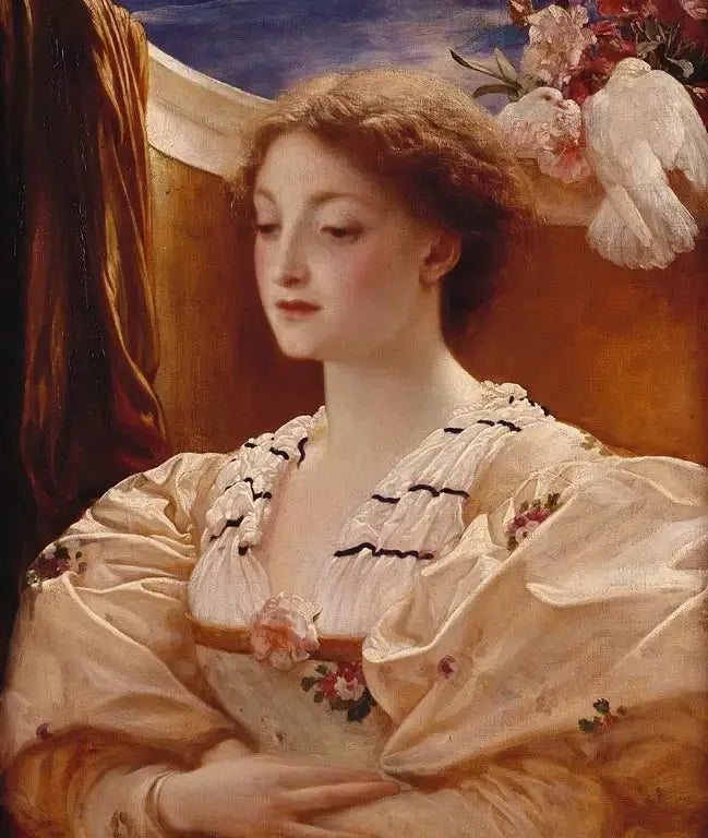 Bianca - Frederic Leighton image 1 copie de tableau peinte à la main