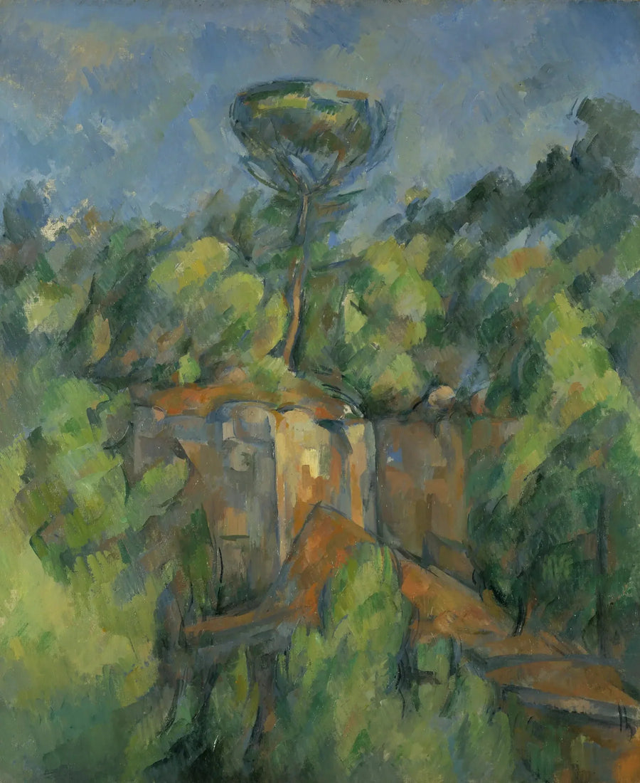 Bibémus Quarry - Paul Cézanne