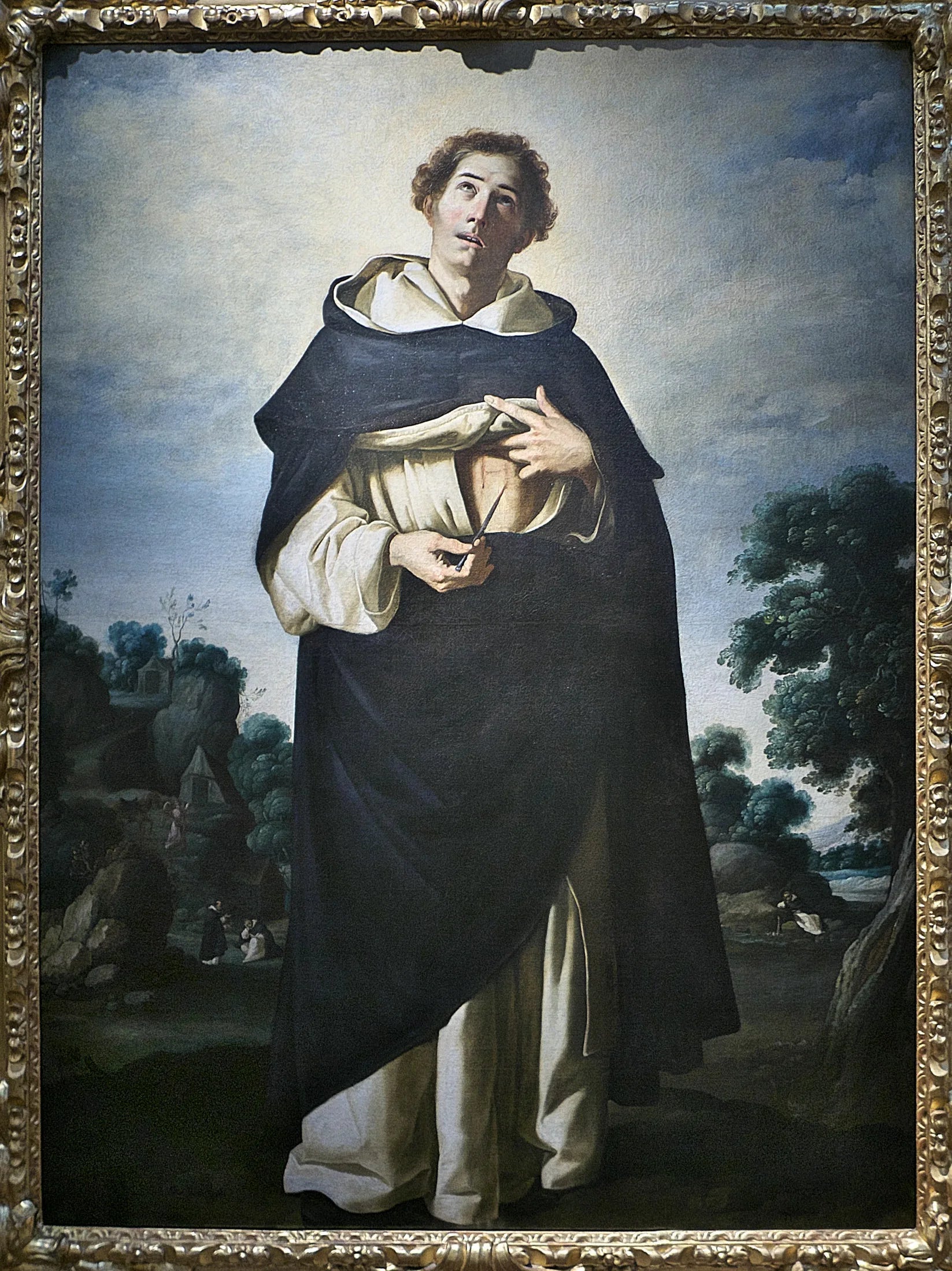 Bienheureux Henri Suso - Francisco de Zurbarán image 1 reproduction de peinture à l’huile