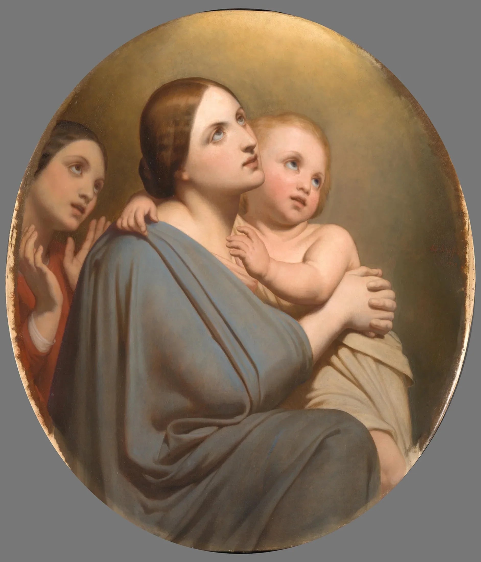 Bienheureux les cœurs purs - Ary Scheffer image 1 tableau peint à l’huile sur toile