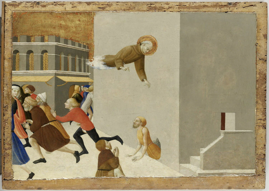 Le Bienheureux Ranieri Rasini délivre les pauvres d'une prison de Florence - Sassetta (Stefano di Giovanni, dit)