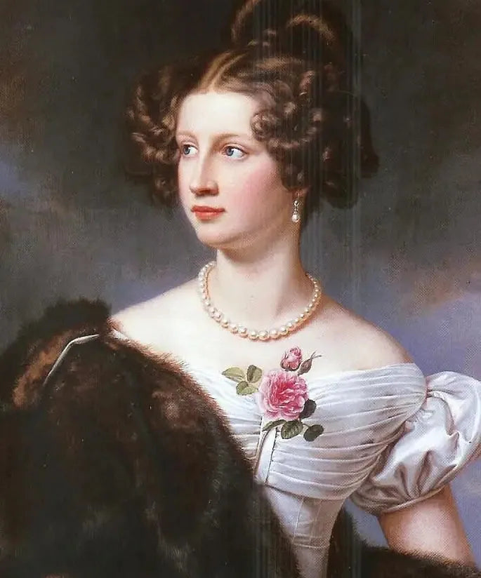 Bildnis der Amalie von Lerchenfeld - Joseph Karl Stieler