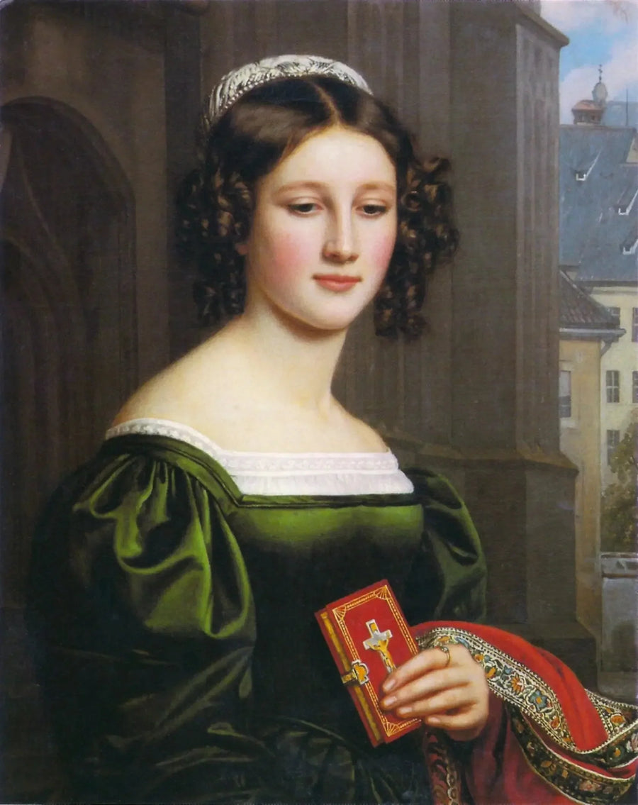 Bildnis der Anna Hillmayer - Joseph Karl Stieler