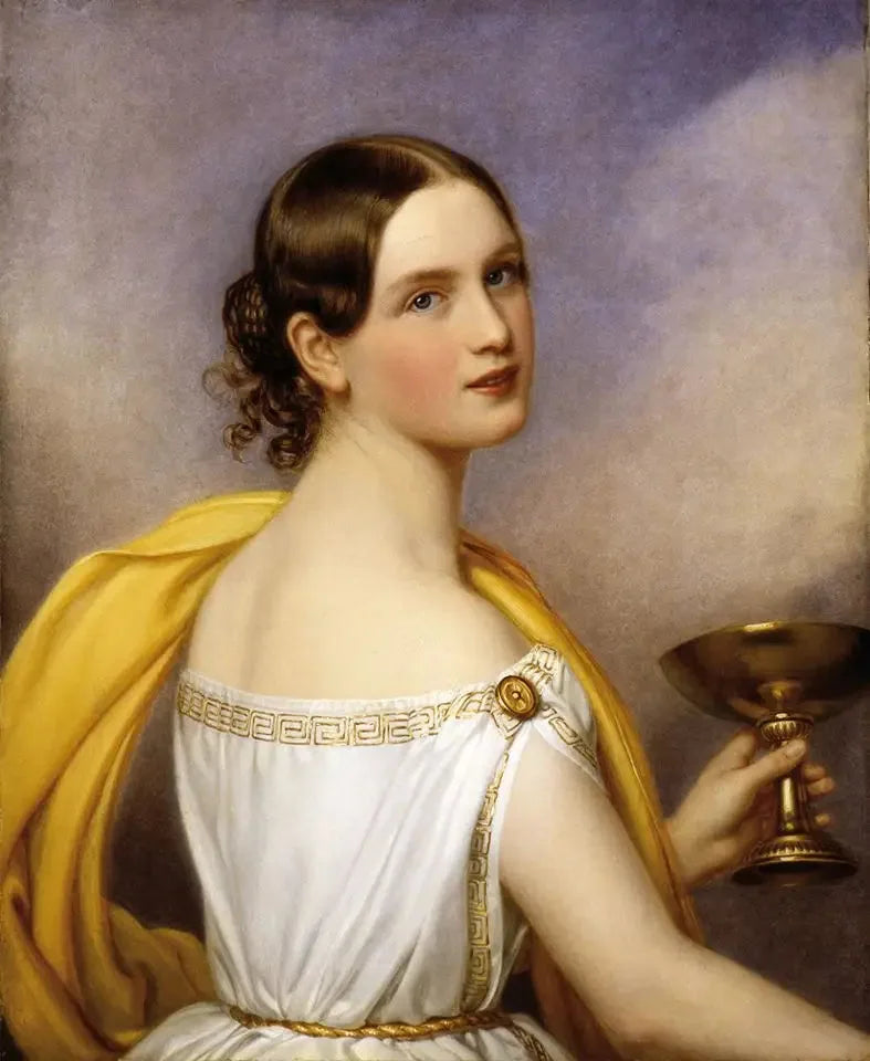 Bildnis der Antonia Wallinger - Joseph Karl Stieler image 1 tableau peint à l’huile sur toile