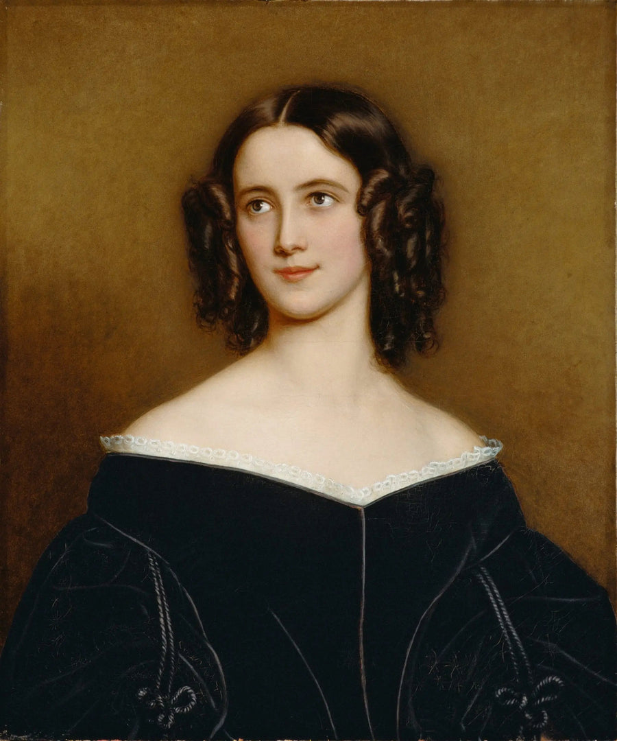 Bildnis der Caroline Lizius - Joseph Karl Stieler