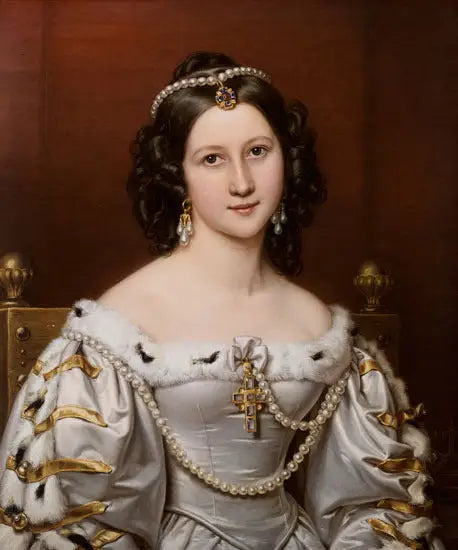 Bildnis der Charlotte von Hagn - Joseph Karl Stieler