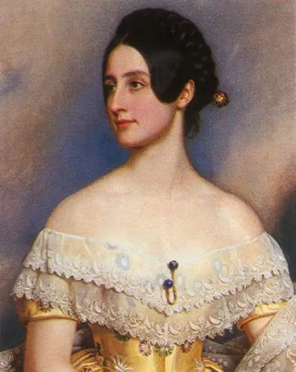 Bildnis der Emily Lady Mansfield - Joseph Karl Stieler image 1 reproduction de peinture à l’huile