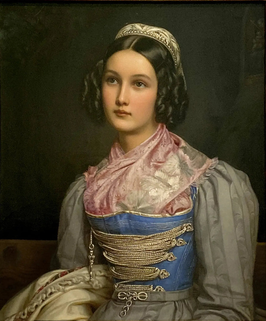 Bildnis der Helene Sedlmayr - Joseph Karl Stieler