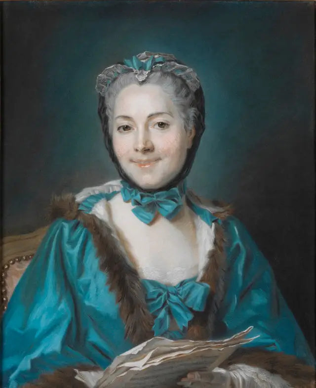Bildnis der Marguerite Le Comte - Maurice-Quentin de La Tour